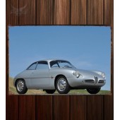 Металлическая табличка Zagato Alfa Romeo Giulietta SZ